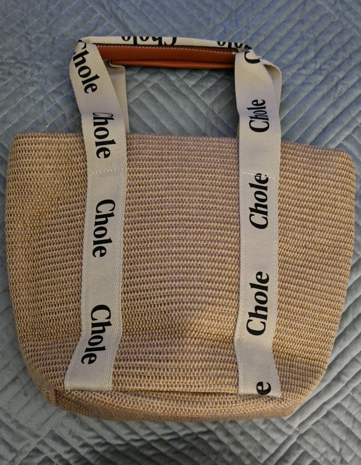 Stijlvolle Chole Shopper handtas - nieuw, Verzenden, Nieuw, Beige, Handtas
