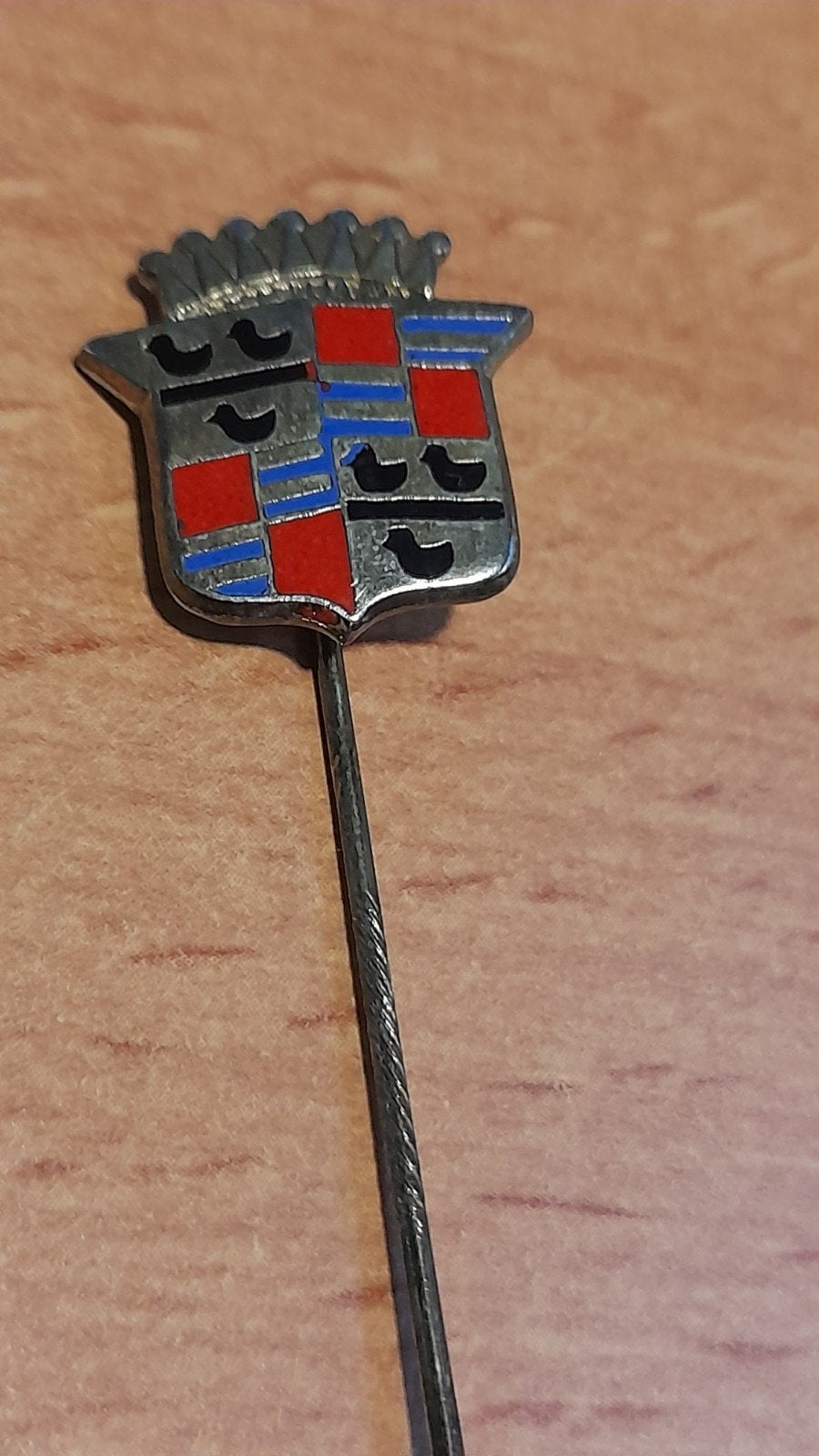 Vintage Cadillac Speld - Auto Embleem Reversspeld, Verzenden, Gebruikt, Auto's