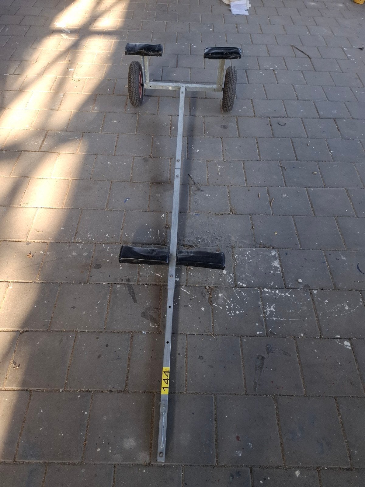Strandtrailer/Handtrailer voor een rubberbootje, Watersport en Boten, Ophalen, Gebruikt, Overige typen