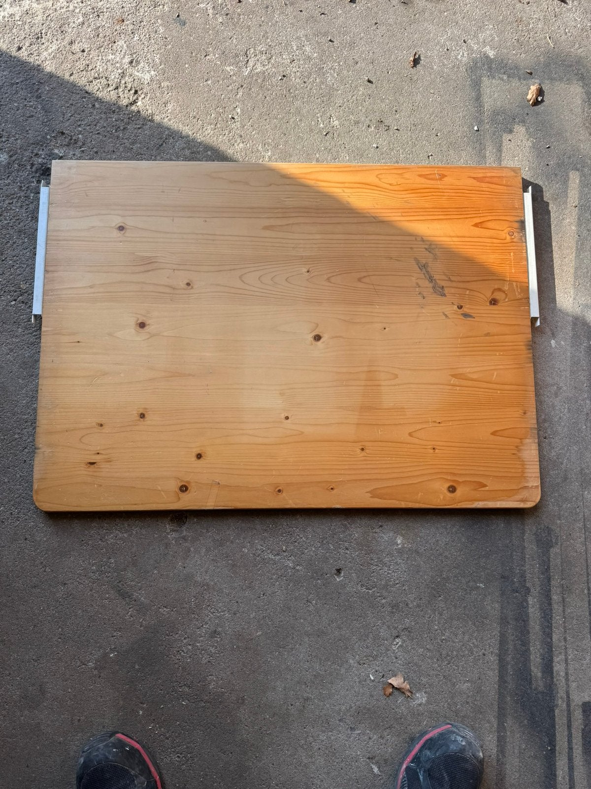 Lundia bureau plank 80 x 30cm. 50cm diep, Ophalen, Gebruikt
