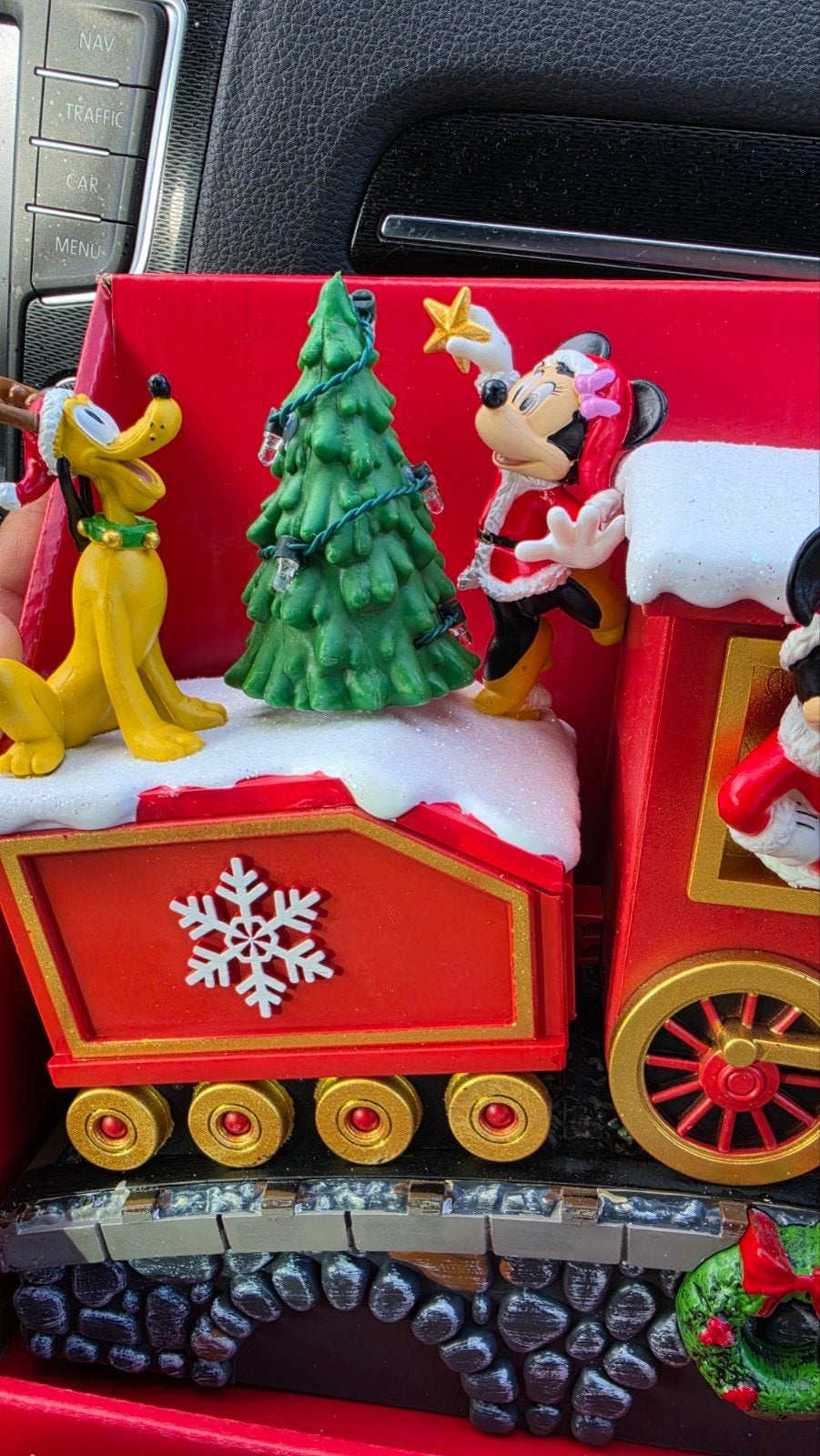mickey & minnie kerst led trein, Diversen, Ophalen, Nieuw