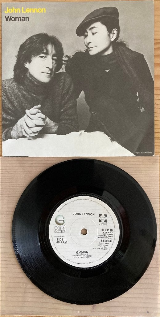 John Lennon - Woman - 7 Inch., 7 inch, Zo goed als nieuw, Pop, Overige typen