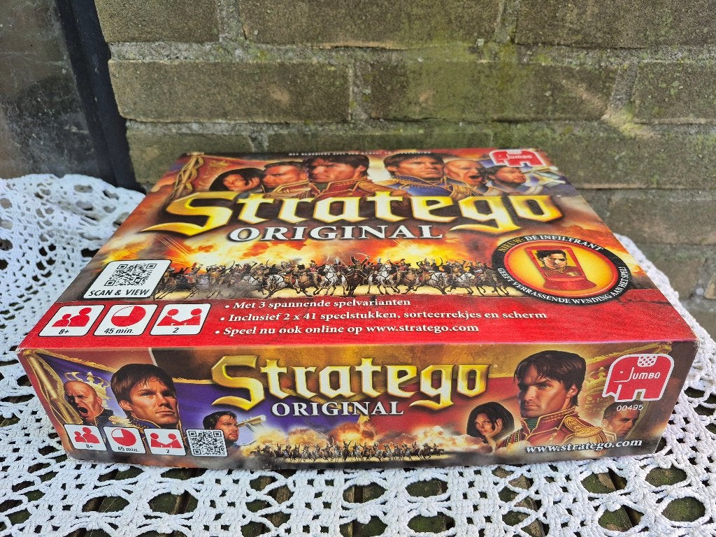 Stratego Original Bordspel van Jumbo - Compleet en Netjes, Een of twee spelers, Ophalen of Verzenden, Gebruikt, Jumbo