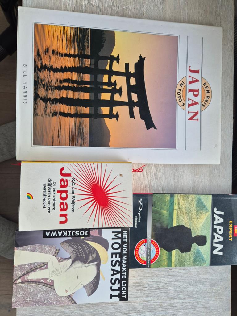 Diverse boeken over Japan: Reisgidsen en cultuur, Boeken, Reisgidsen, Gelezen, Reisgids of -boek, Azië, Overige merken, Ophalen of Verzenden