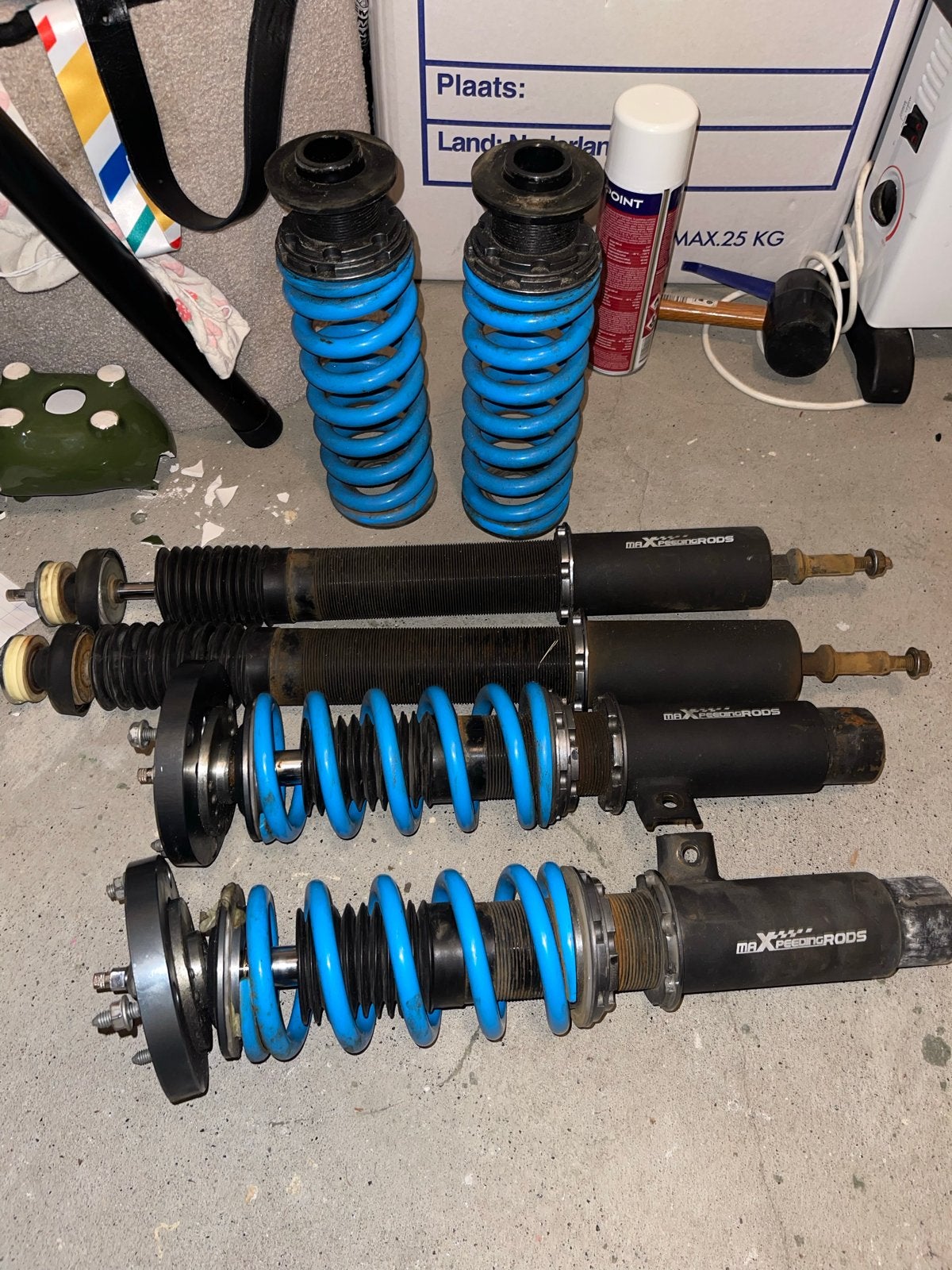 Maxpeedingrods Coilovers BMW 3-Serie E90 E91 E92 RWD, Ophalen of Verzenden, Gebruikt, BMW
