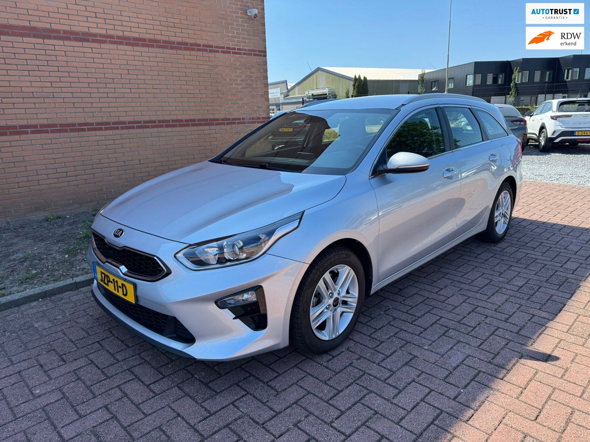 Kia Ceed Sportswagon 1.6 CRDi DynamicLine Euro 6 Automaat, M, Auto's, Kia, Dealer onderhouden, Stof, Gebruikt, 116 pk