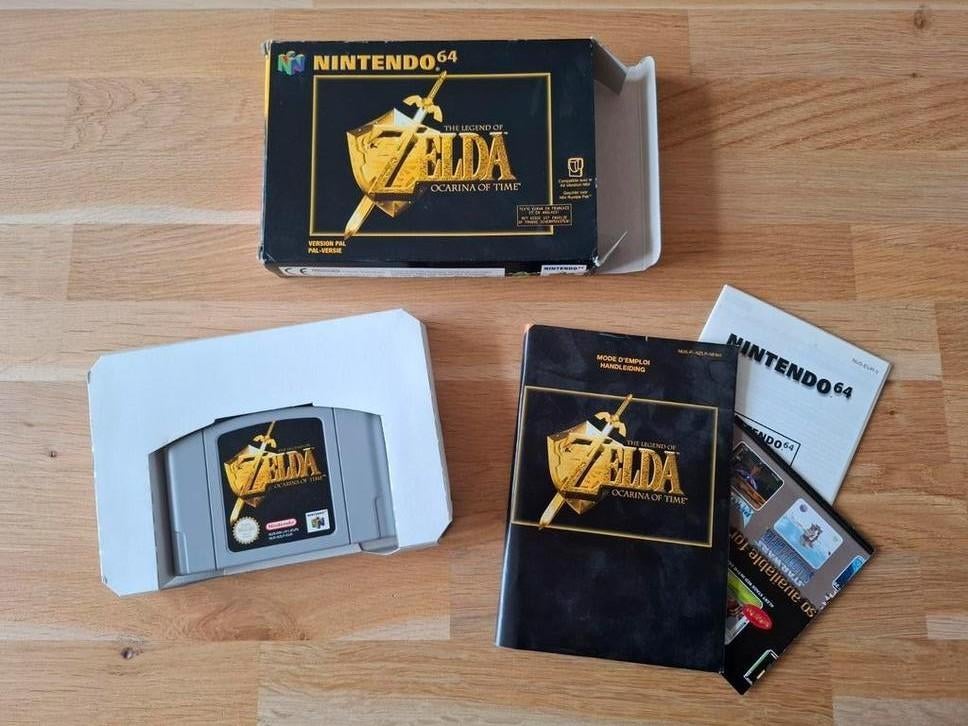 Zelda - ocarina of time / nintendo 64 spel, Gebruikt, 1 speler, Vanaf 3 jaar, Ophalen
