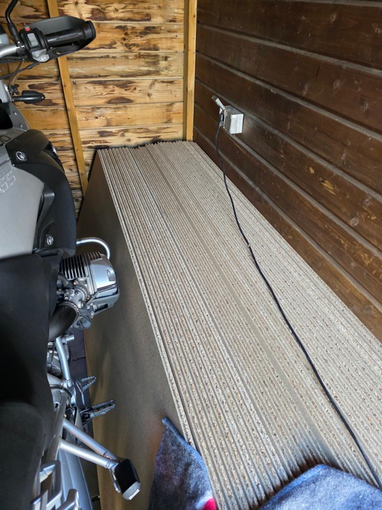 Spaanplaat platen 262cm x 67cm x 2cm, Ophalen, Gebruikt, Minder dan 25 mm, Overige typen