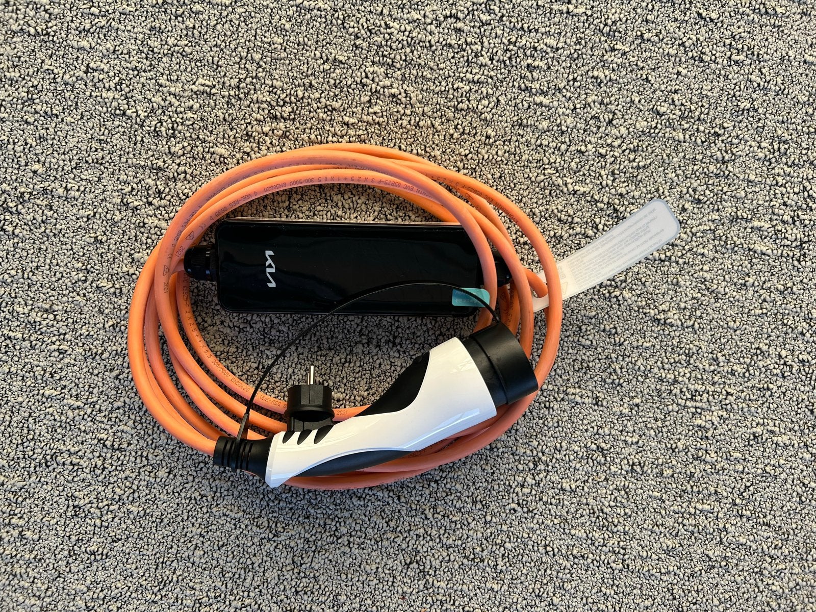 Kia EV laadkabel 6.20 meter met tas, Ophalen of Verzenden, Zo goed als nieuw