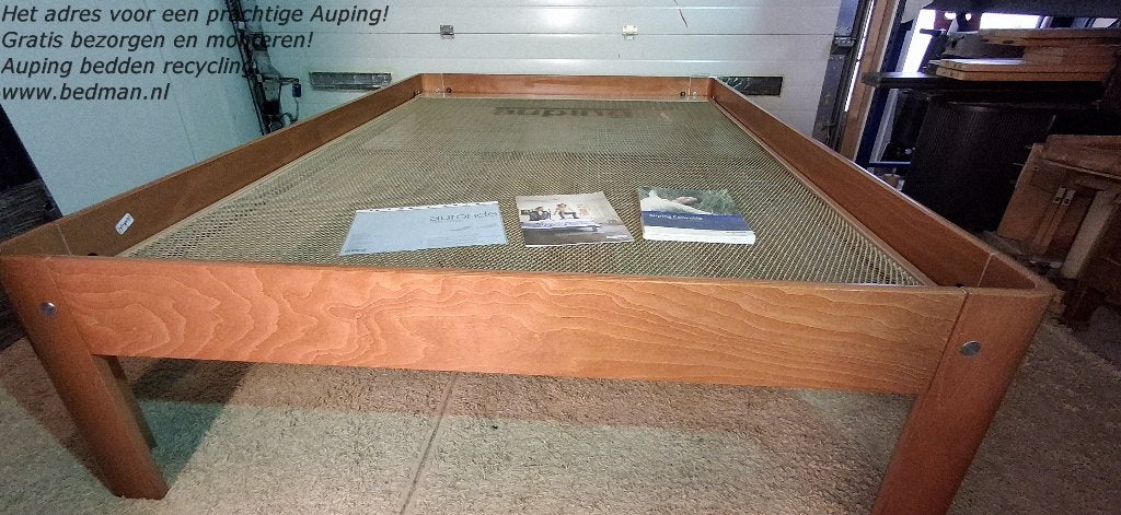 Prachtige, hoge Auping Auronde! Gratis bezorgen en monteren!