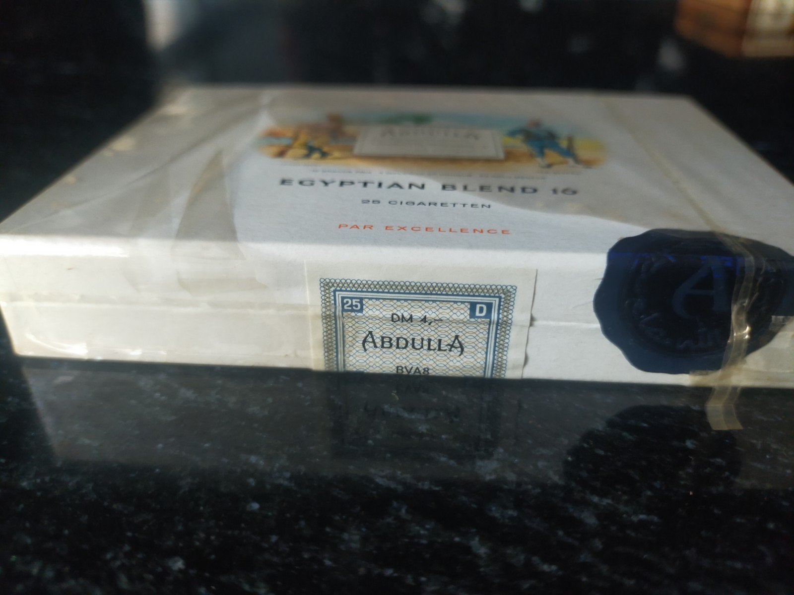 Abdulla Egyptian Blend No. 16. Geseald  (jaren '50), Verzenden, Nieuw, Tabaksdoos of Verpakking