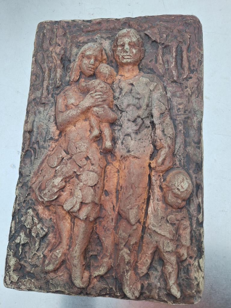 Mobach plaquette familie.DALEN,DRENTHE, Antiek en Kunst, Ophalen of Verzenden
