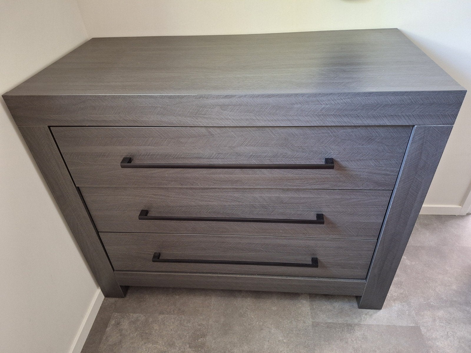 Interbaby Commode Antraciet met Soft-Close, 50 tot 70 cm, Ophalen of Verzenden, 100 cm of meer, Zo goed als nieuw