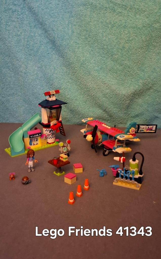 Lego Friends 41343 Olivia’s Heartlake City Vliegtuigtour, Ophalen, Gebruikt, Lego, Friends