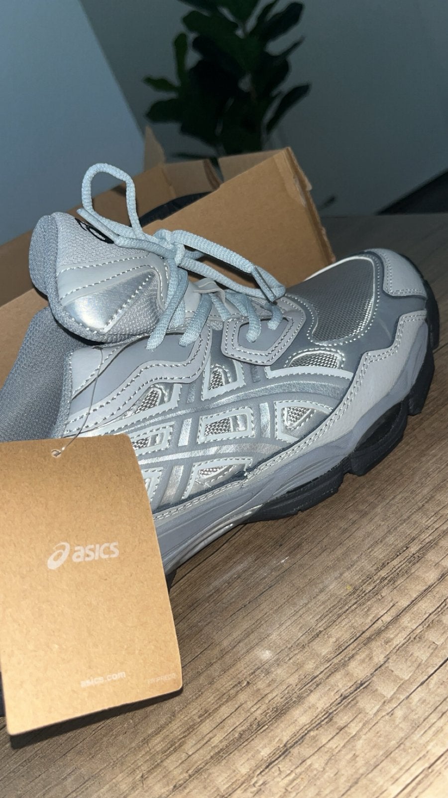 Asics 44 Grijs, Kleding | Heren, Schoenen, Verzenden, Zo goed als nieuw, Overige kleuren