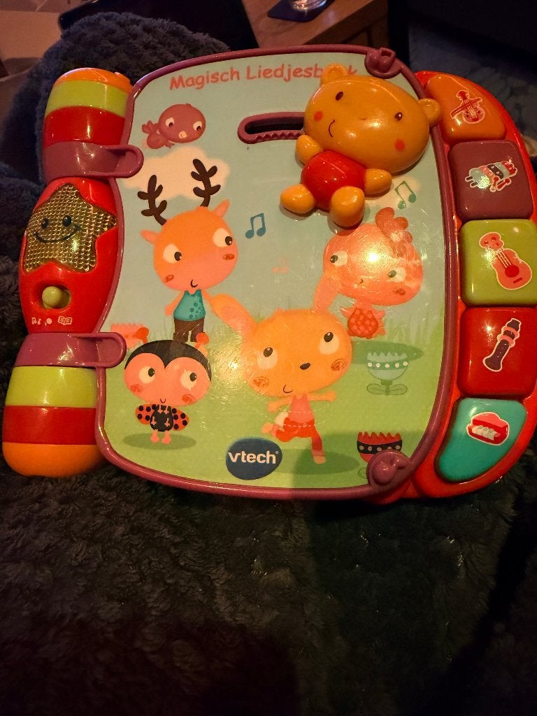 VTech Magisch Liedjesboek - Werkt perfect!, Ophalen of Verzenden, Gebruikt, 6 maanden tot 2 jaar