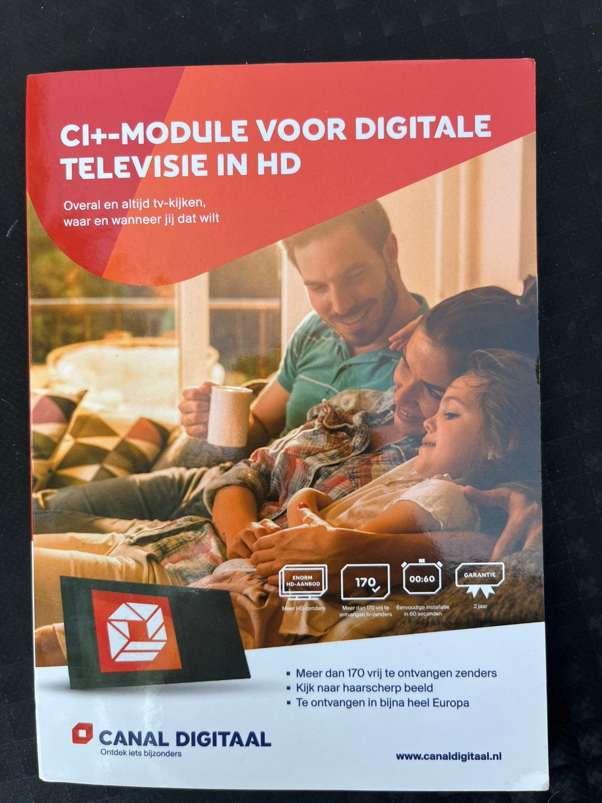 Cam 803 cI+ Canal Digitaal, Audio, Tv en Foto, Schotelantennes, Ophalen of Verzenden, Zo goed als nieuw, Overige merken