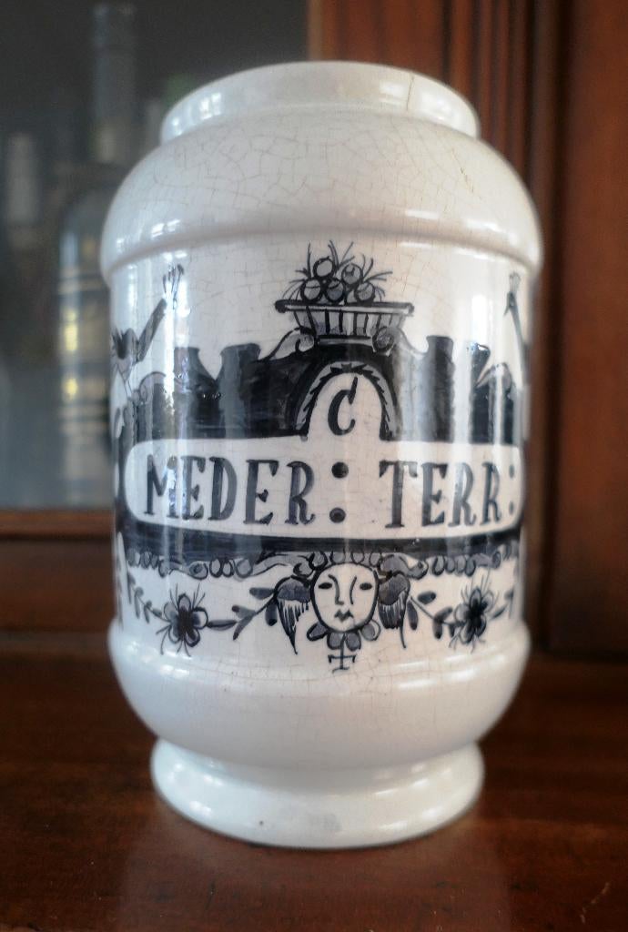 Apothekerspot Meder Terr, Antiek en Kunst, Ophalen of Verzenden