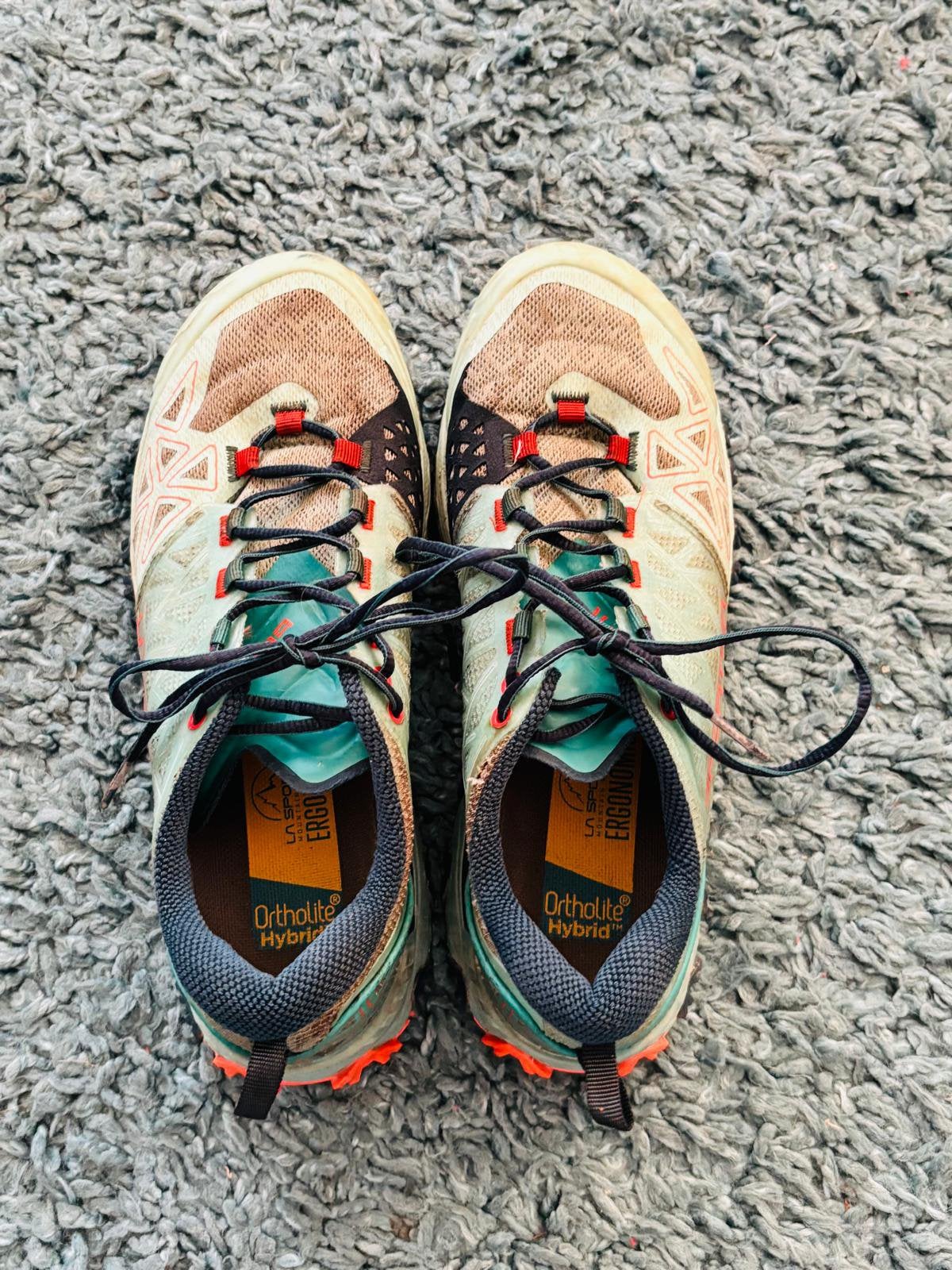Wandelschoenen van La Sportiva maat 39, kleur zee-groen, Ophalen, Zo goed als nieuw, Schoenen