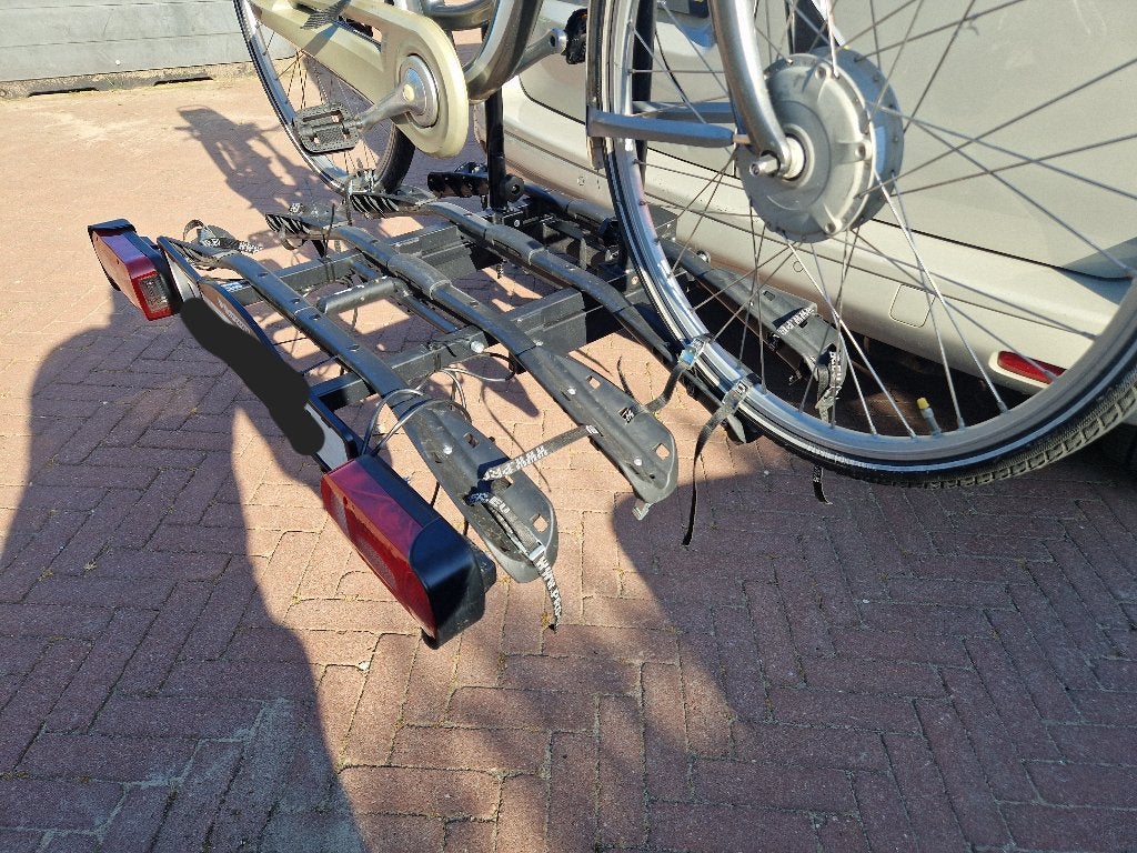 Fietsendrager 4 fietsen e-bike, Auto diversen, Fietsendragers, Gebruikt, Trekhaakdrager, 3 fietsen of meer, Elektrische fiets