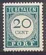 Curacao Port 39 ongebruikt 1948-49, Postzegels en Munten, Postzegels | Nederlandse Antillen en Aruba, Ophalen of Verzenden, Postfris