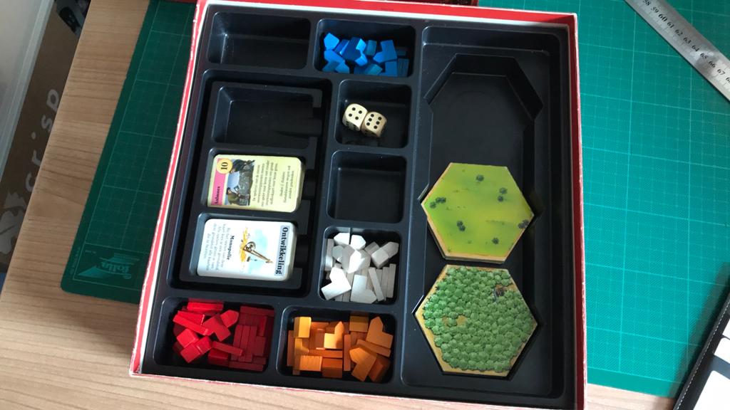 Onderdelen hout kolonisten van catan, Hobby en Vrije tijd, Ophalen of Verzenden, Gebruikt