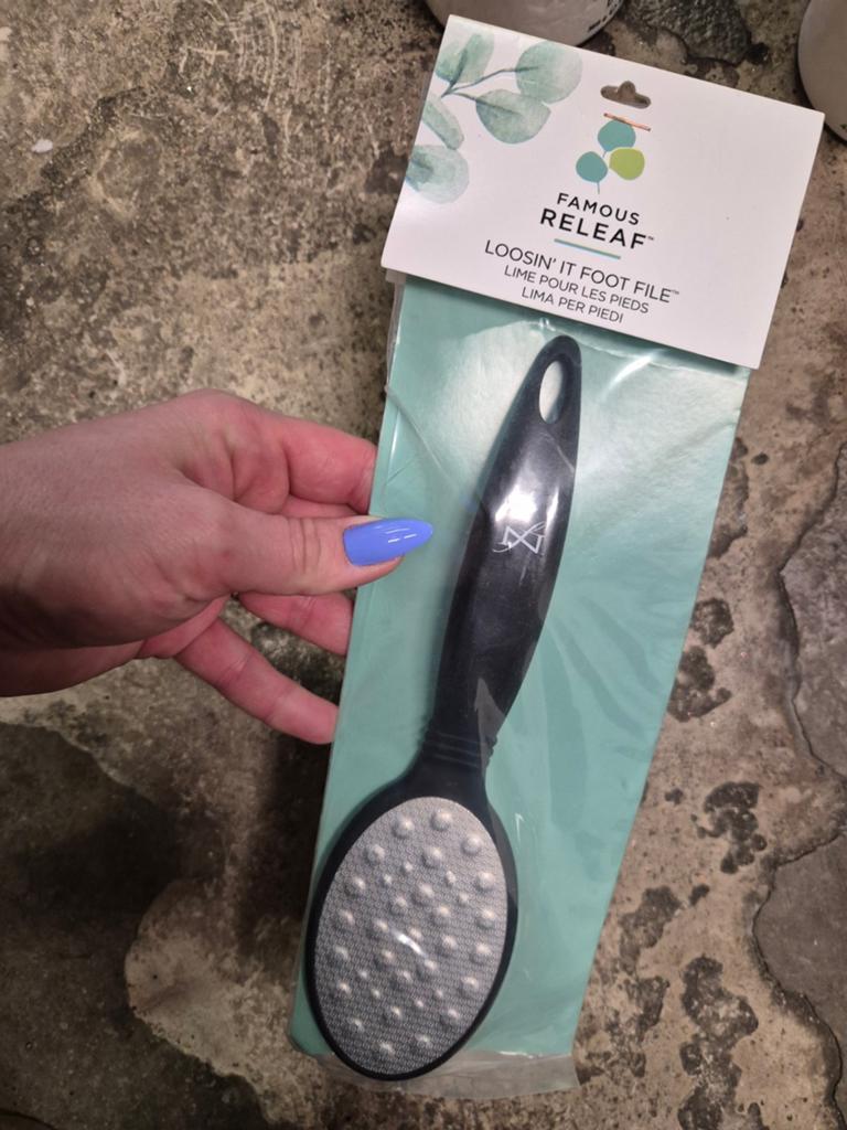 Nieuw famous releaf foot file, voet vijl, Overige kleuren, Nieuw, Ophalen of Verzenden, Handen en Nagels