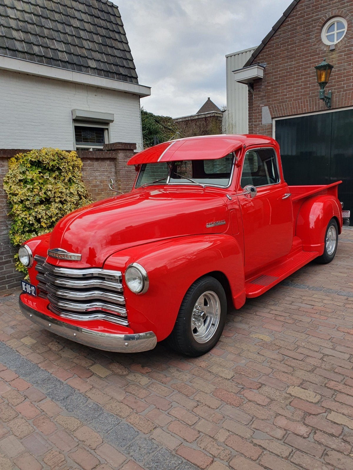 chevrolet 3100 5 window pick-up, Auto's, Automaat, Achterwielaandrijving, Zwart, Chevrolet