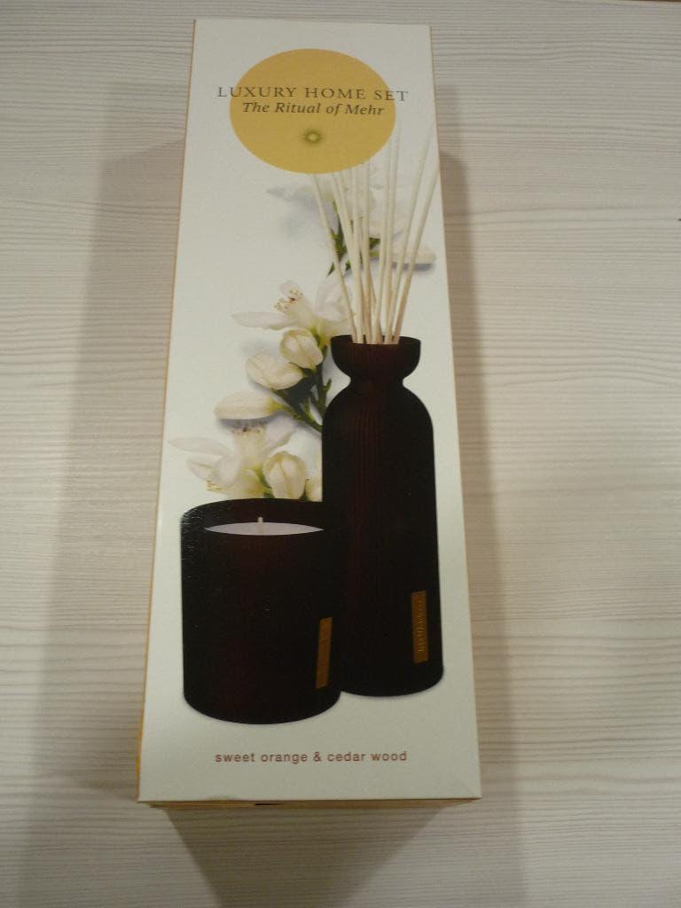 Rituals Mehr home set kaars + geurstokjes, cadeauset, Ophalen of Verzenden, Nieuw, Overige materialen, Minder dan 25 cm