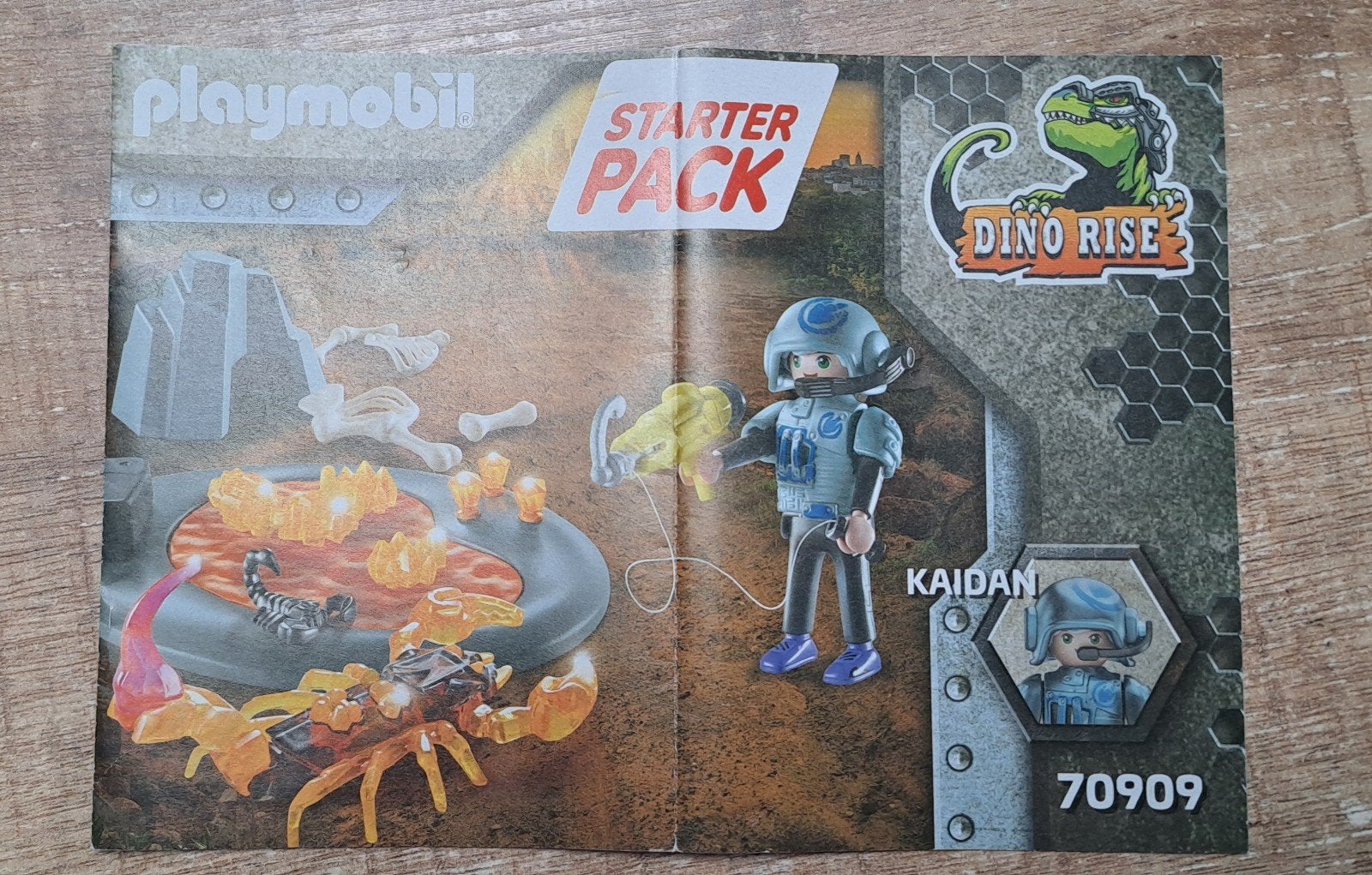 Playmobil Dino Rise Starter Pack Kaidan 70909, Kinderen en Baby's, Ophalen of Verzenden, Zo goed als nieuw, Complete set, Overige typen