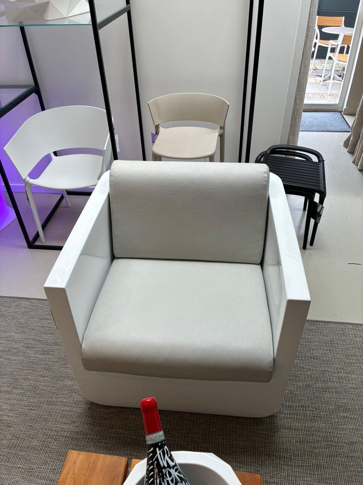 Vondom ULM sofa lounge chair (lak), Tuin en Terras, Tuinsets en Loungesets, Ophalen, Kunststof, Nieuw, Loungeset