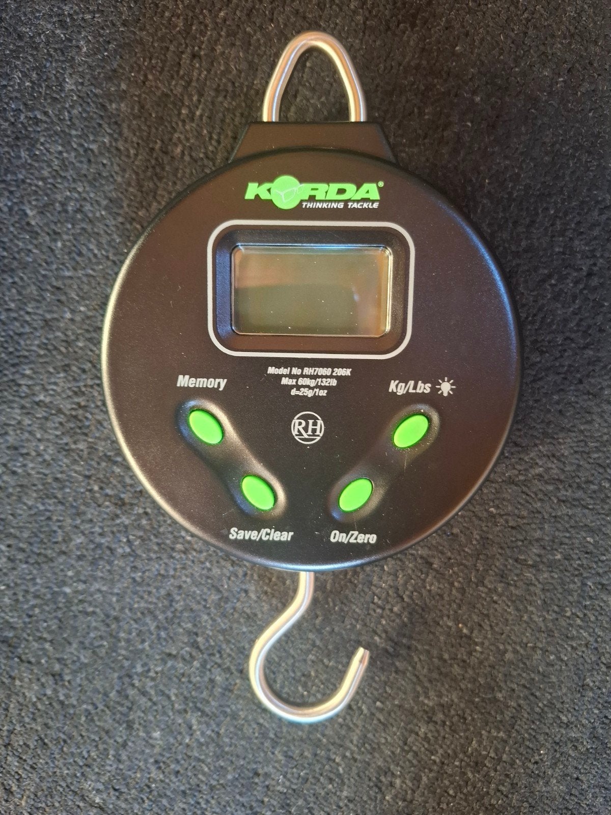 Korda digitale weegschaal 60kg, Ophalen of Verzenden, Zo goed als nieuw, Overige typen
