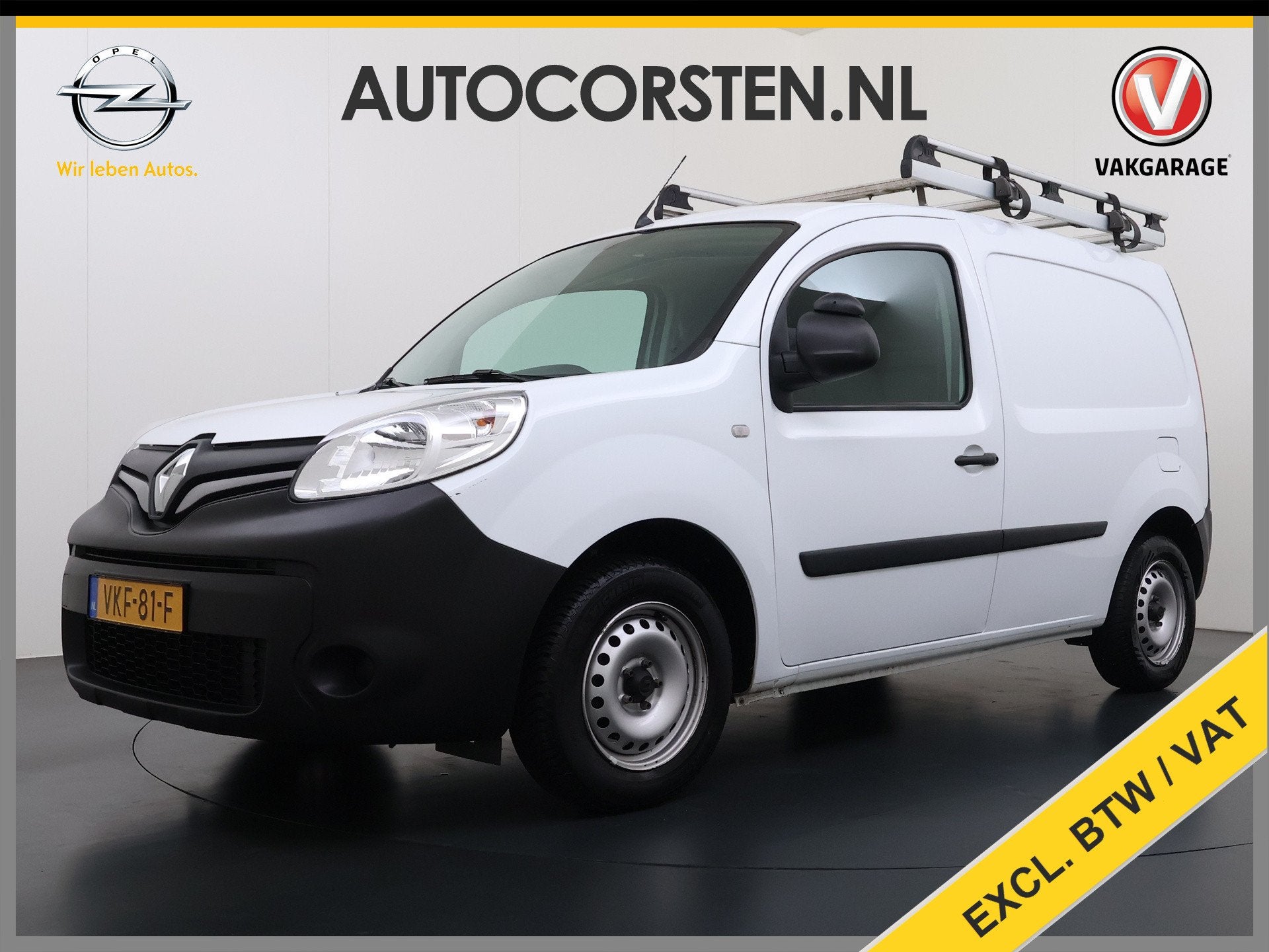Renault Kangoo 1.5dCi 81PK Trekhaak Navi Euro 6 Imperiaal Ai, Voorwielaandrijving, Stof, Gebruikt, 4 cilinders