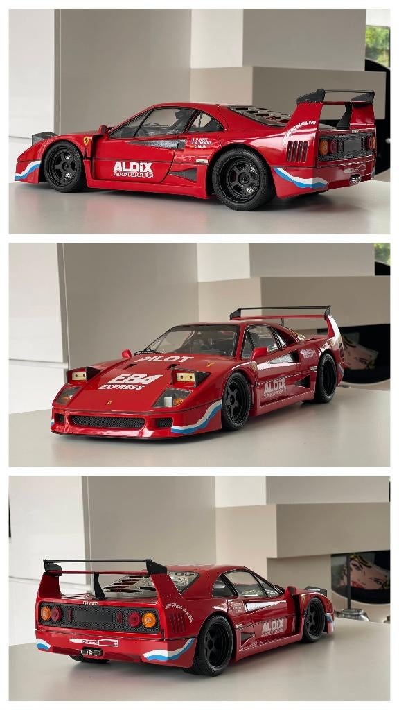 Ferrari F40 Pocher Pilot EB4 EXPRESS ALDIX M. FERTE, Hobby en Vrije tijd, Modelauto's | 1:5 tot 1:12, Enterprise Road, Westwood Industrial Estate, Margate, CT9 4JX, UK