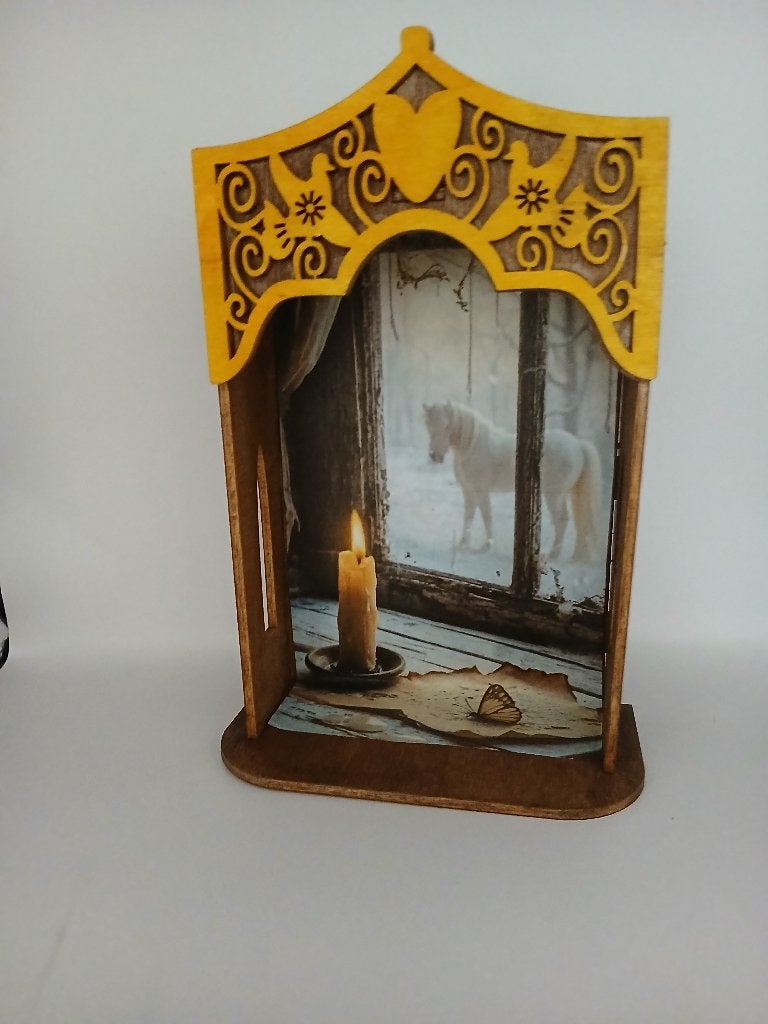 huis altaar, Hout, Meerkleurig, Overige stijlen, Nieuw
