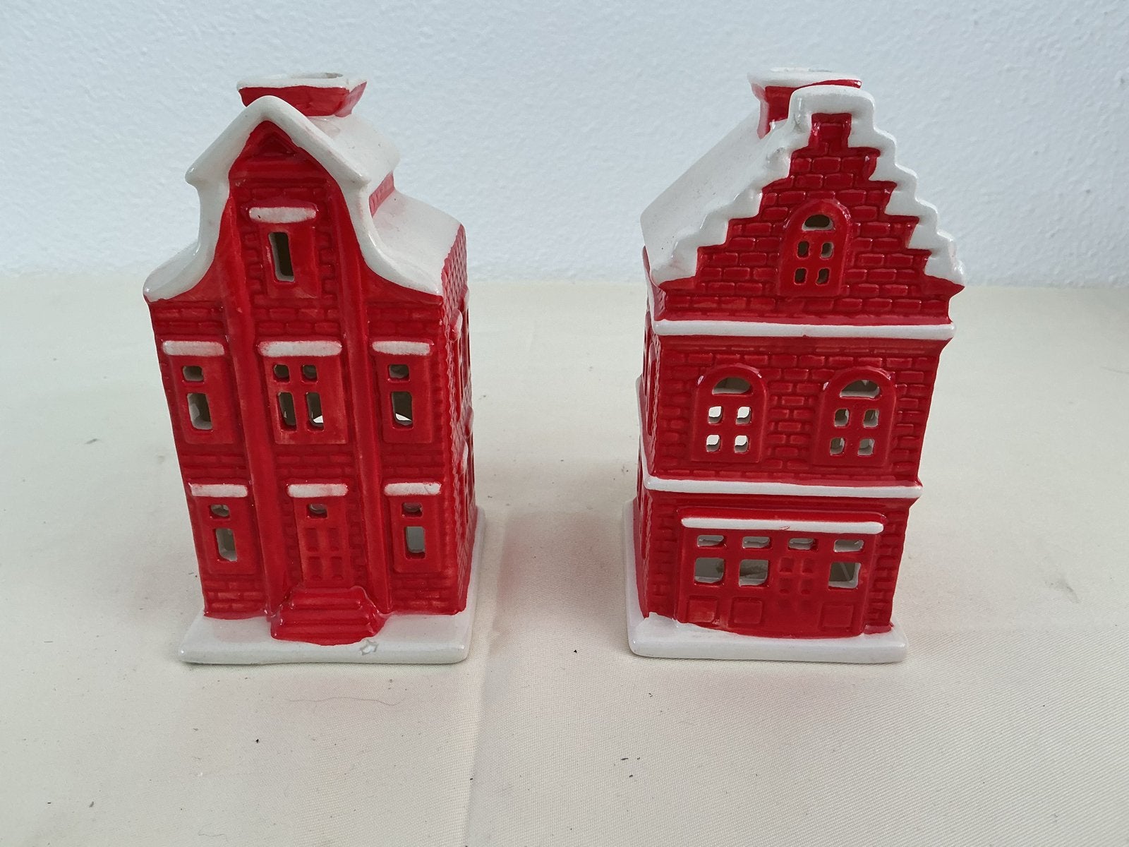 Postcode Loterij Huisjes - Trapgevelhuisje & Grachtenpand, Gebruikt, Ophalen of Verzenden, Klassiek, Rood