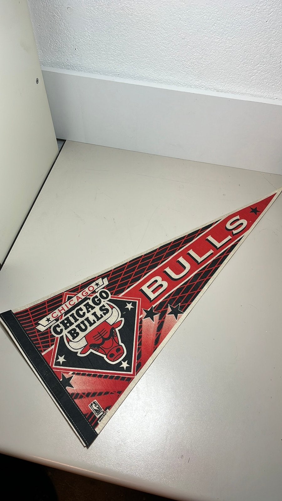 Chicago Bulls and Boston Red Sox vlaggen vintage, Diversen, Ophalen of Verzenden, Zo goed als nieuw