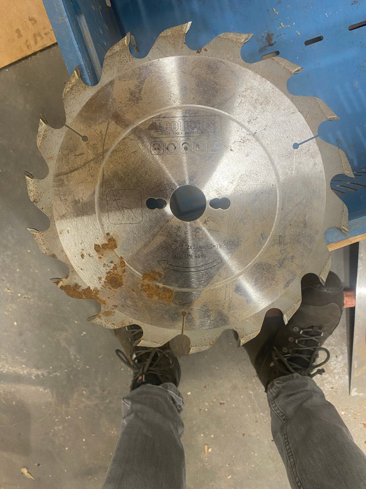 Nieuw cirkelzaagblad van EcoTools, Gebruikt, Cirkelzaag, 70 mm of meer, Ophalen of Verzenden