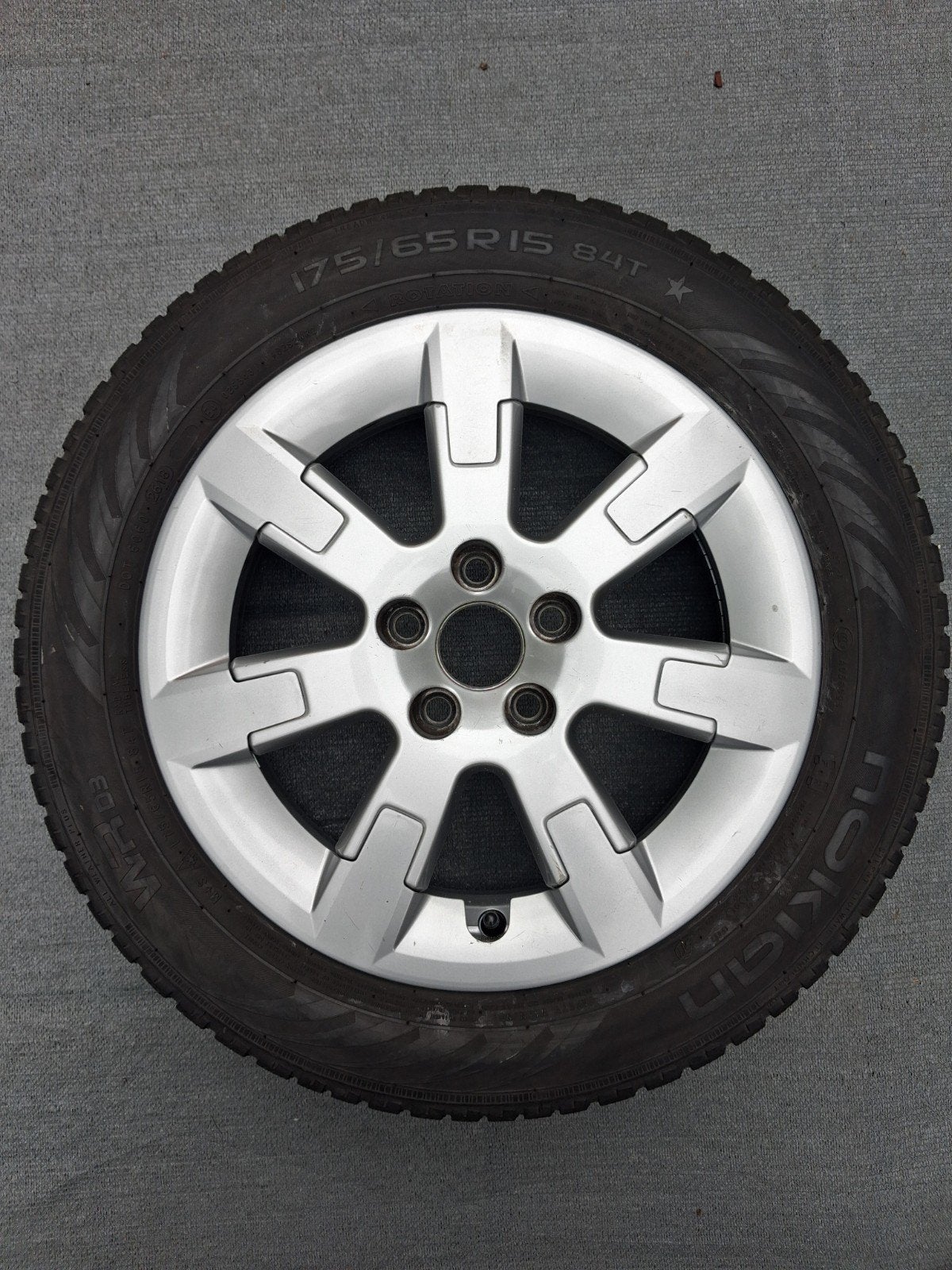 5x100 velgen | Volkswagen velgen | VW Polo Velgen | Polo 6R, Gebruikt, 15 inch, 175 mm, Banden en Velgen
