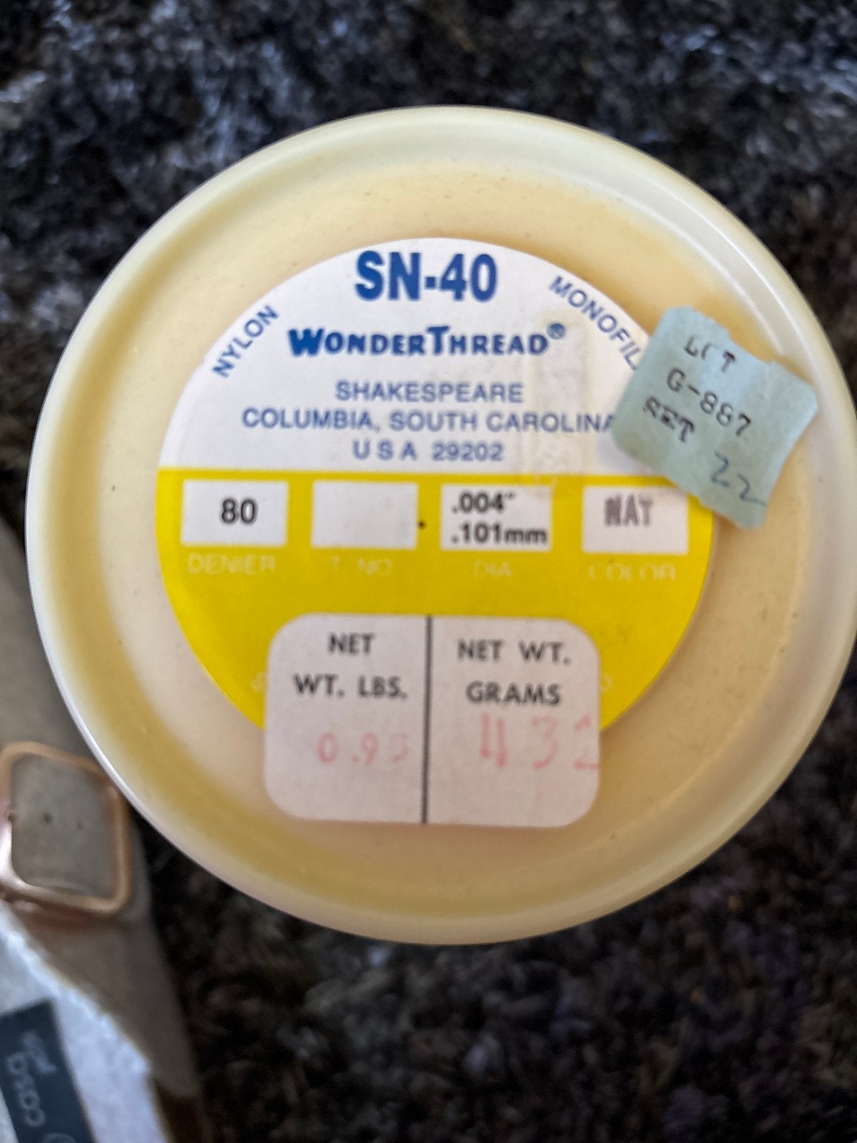 Nylon Monofilament WonderThread SN-40 Garen, Ophalen, Nieuw, Garen of Naald(en)