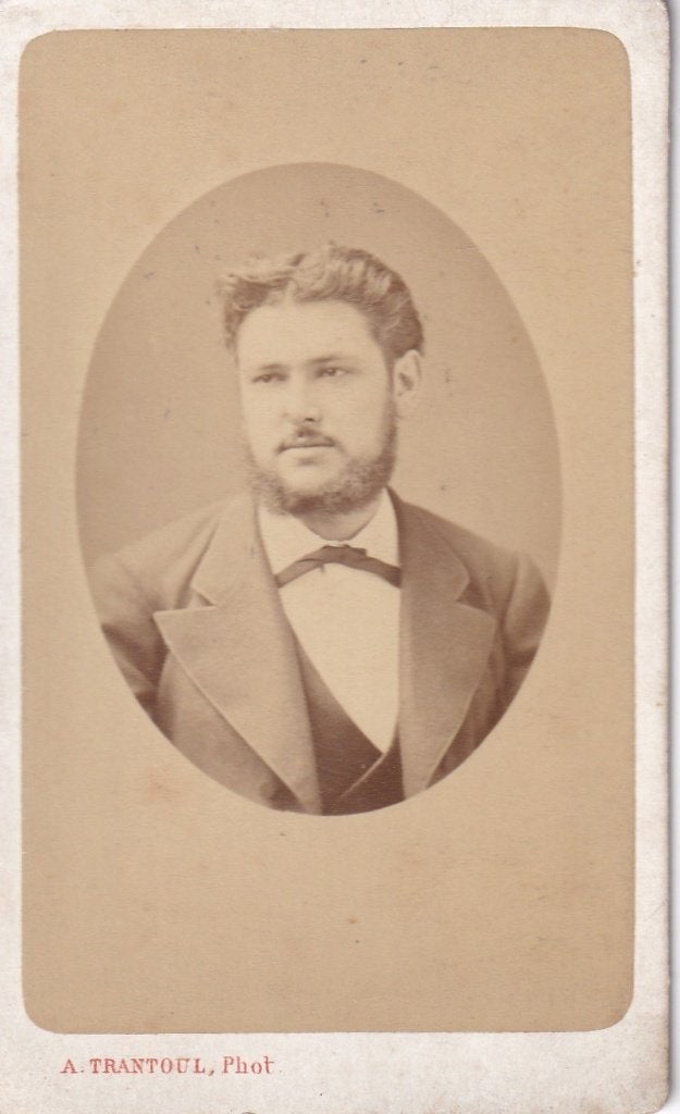 Antieke CDV Foto Marius Baux Toulouse Frankrijk Ca 1880, Gebruikt, Verzenden, Foto, Voor 1940