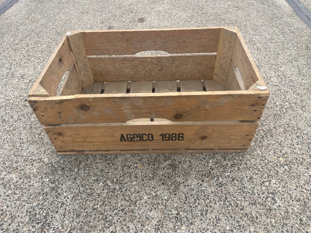 2-lats Fruitkisten 24,5 x 36,5 x 60 Super mooi , Houten Kist, Huis en Inrichting, Woonaccessoires | Kisten, Ophalen, Minder dan 50 cm