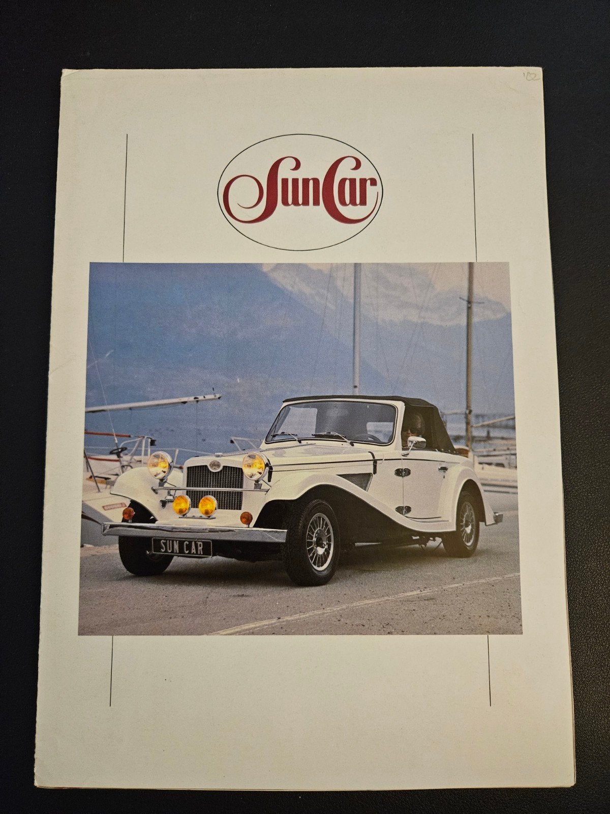 Brochure Suncar Roadster, Ophalen of Verzenden, Zo goed als nieuw, Overige merken