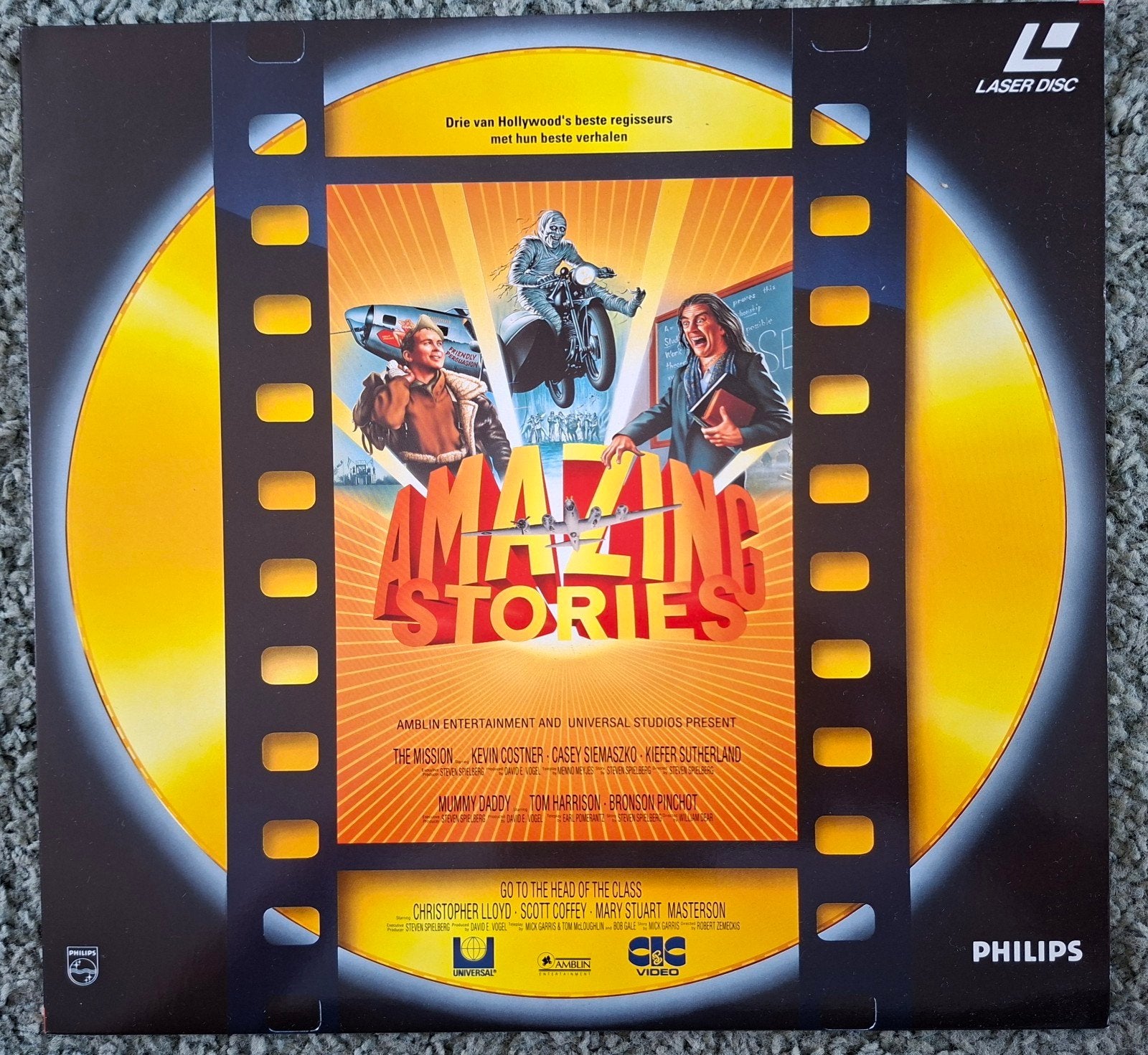 LASERDISC. AMAZING STORIES. NL ONDERTITELS., Ophalen of Verzenden, Zo goed als nieuw