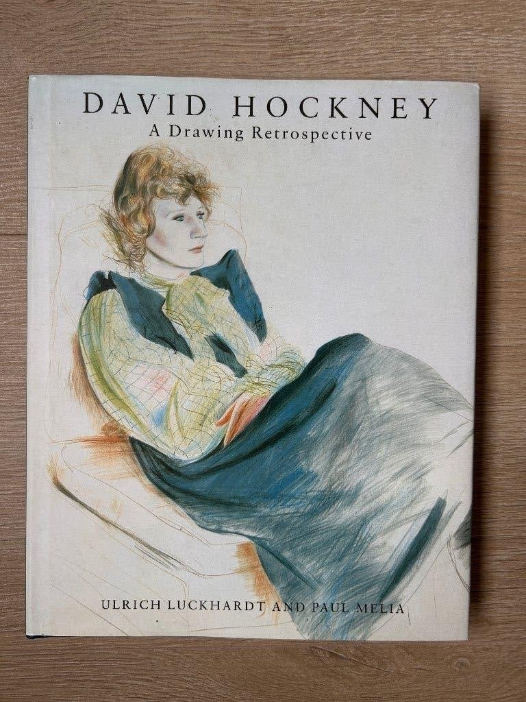 David Hockney – A Drawing Retrospective | Groot kunstboek, Ophalen of Verzenden, Zo goed als nieuw, Schilder- en Tekenkunst