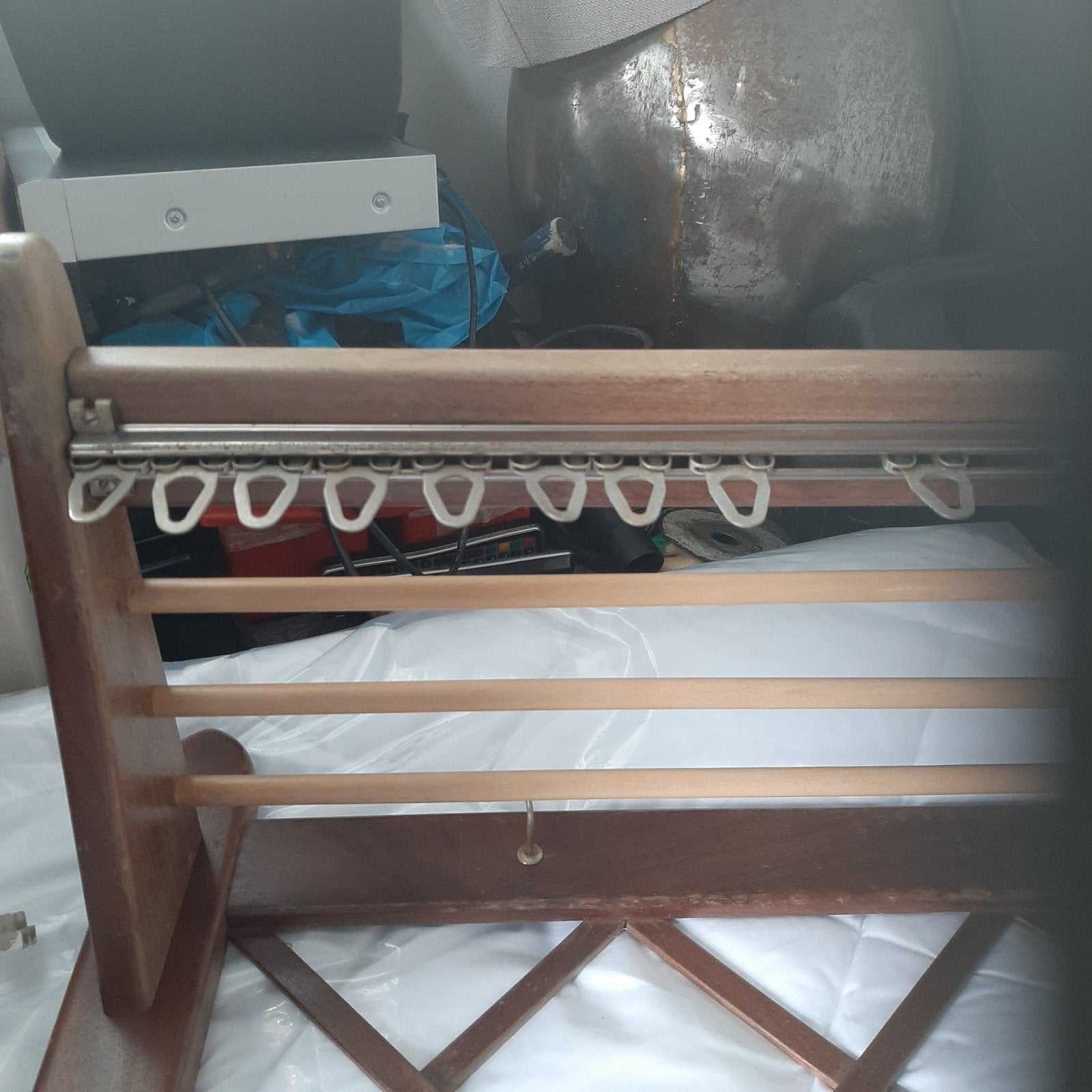 kapstok eiken 80 cm haakjes verstelbaar, Ophalen, Hout, Wandkapstok, Minder dan 100 cm