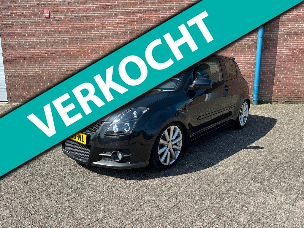 Suzuki Swift 1.6 Sport, Zwart, 4 cilinders, 400 kg, Bedrijf