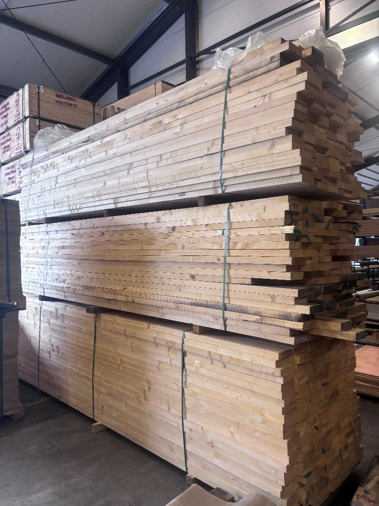 Vuren 45 x 142 mm €2,00 m1, 25 tot 50 mm, Nieuw, Ophalen of Verzenden, 300 cm of meer