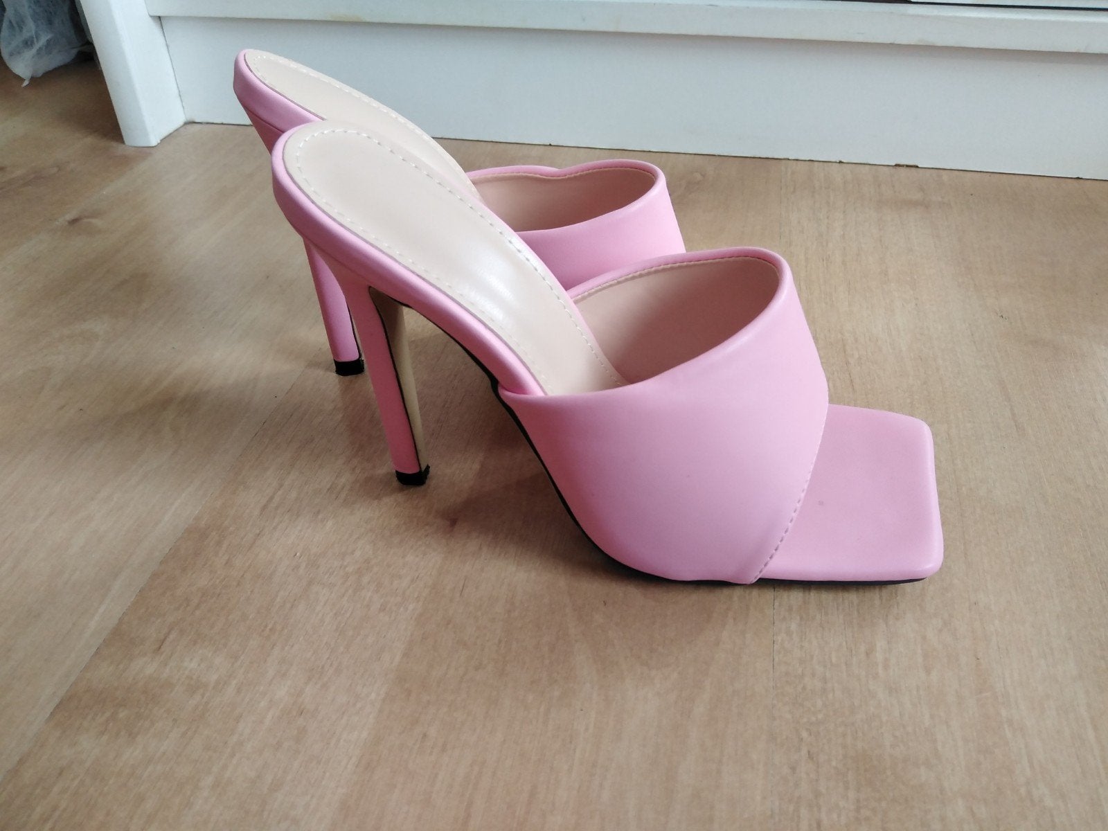 roze pumps, Zo goed als nieuw, Roze, Sandalen of Muiltjes, Ophalen of Verzenden