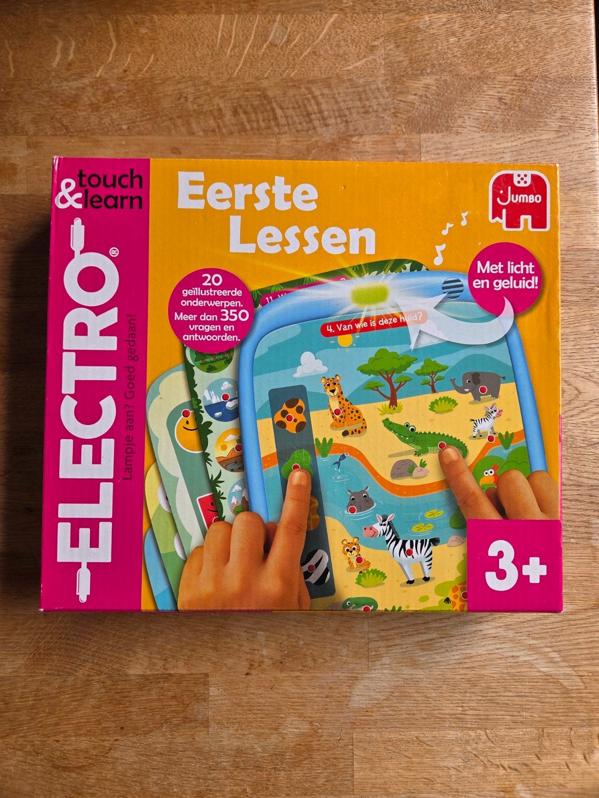 Nieuwe Jumbo Electro Touch & Learn Reisspel Eerste Lessen.
Z, Ophalen of Verzenden, Nieuw, Elektronica, Met licht